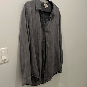 Cloth & Stone chambray shirt xl